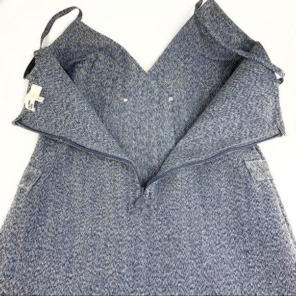 By the Way Heathered Blue Nautical Bandage Mini Dress - Picture 5 of 8